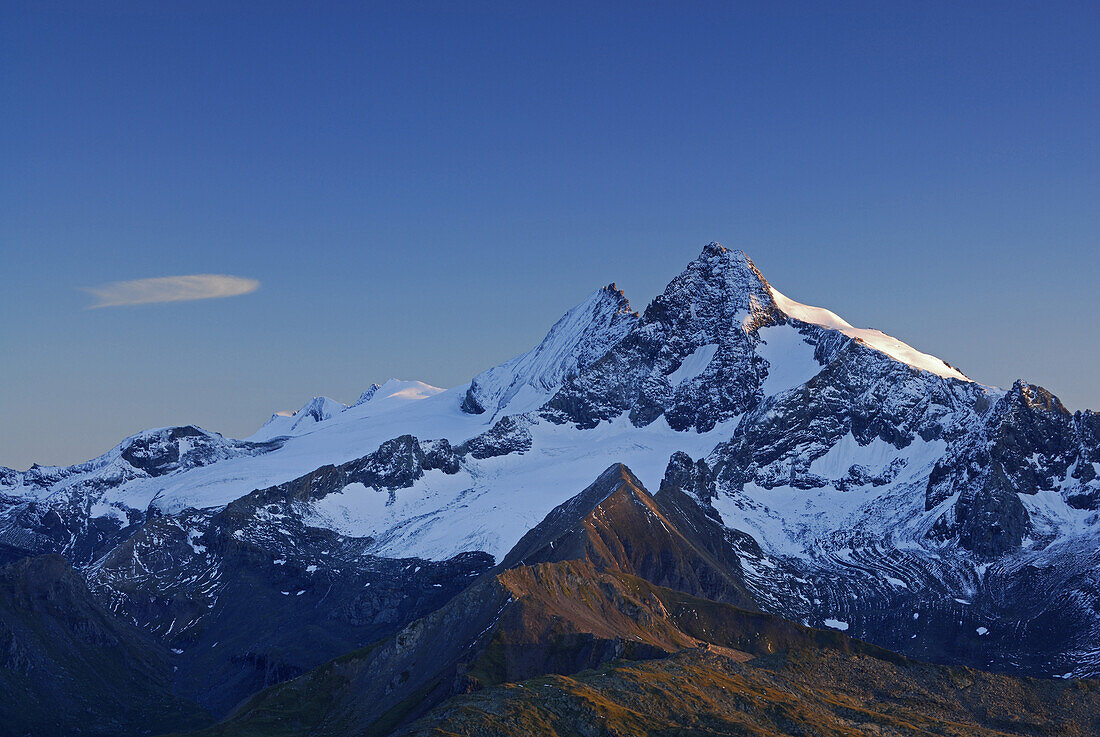 Kleinglockner and Grossglockner, National Park Hohe Tauern, Tyrol, Austria