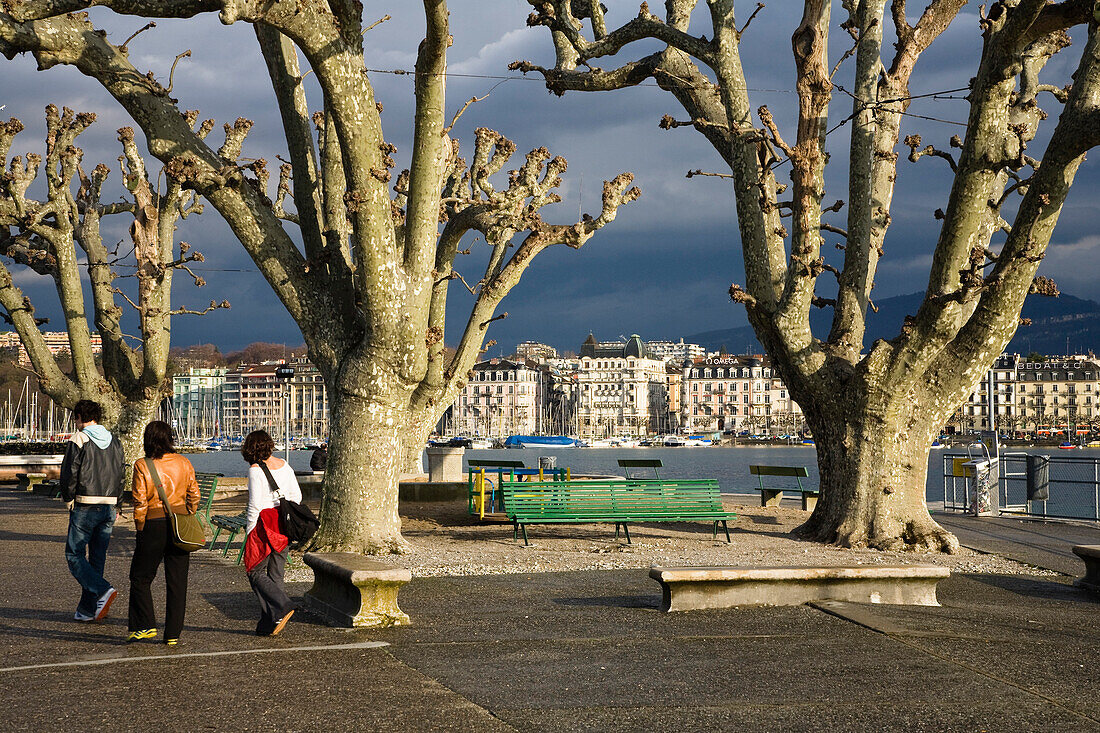 Geneva at Lake Geneva, Switzerland, Europe