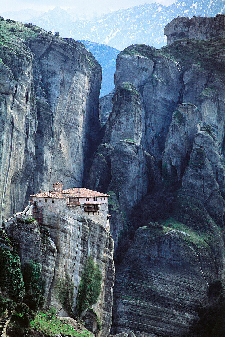 Roussanou Monastery, Meteora. Thessaly, Greece