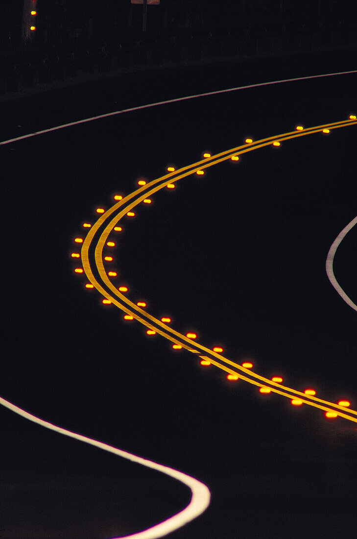 Curve in road
