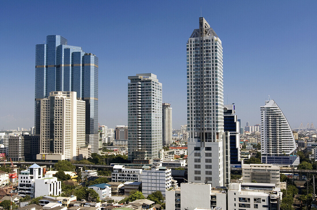 Hi Rising Buildings Of Sathorn District … – License Image – 70217411 ...