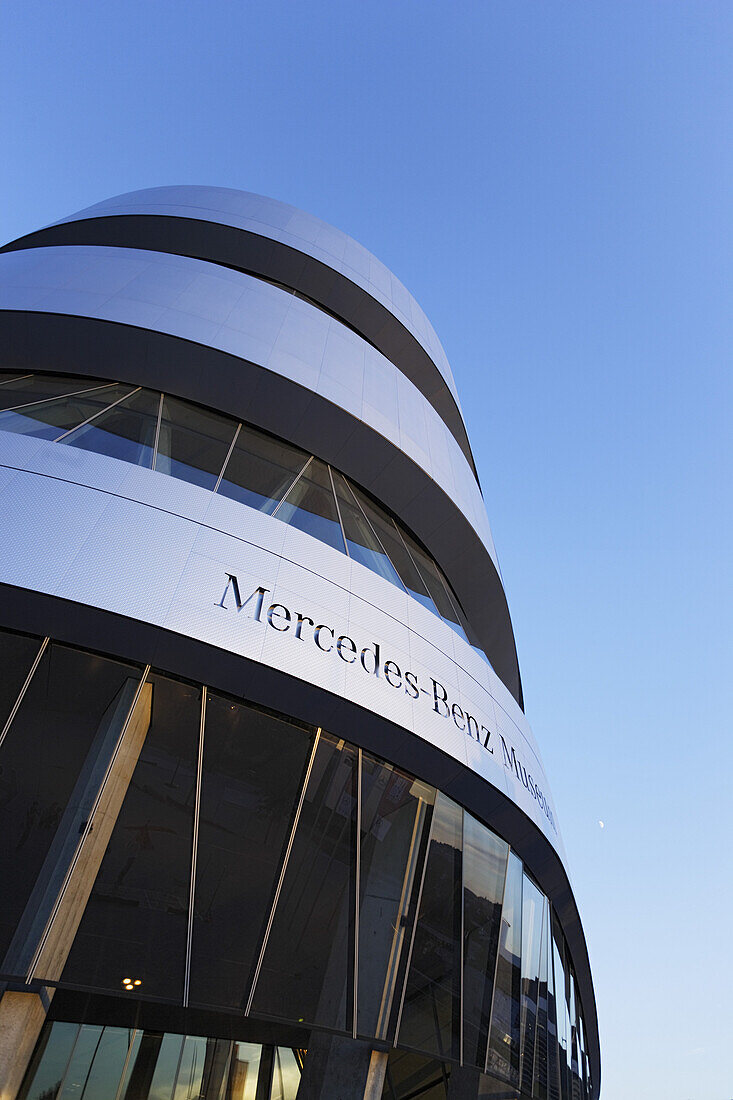 Mercedes-Benz Welt, Bad Cannstatt, Stuttgart, Baden-Württemberg, Deutschland