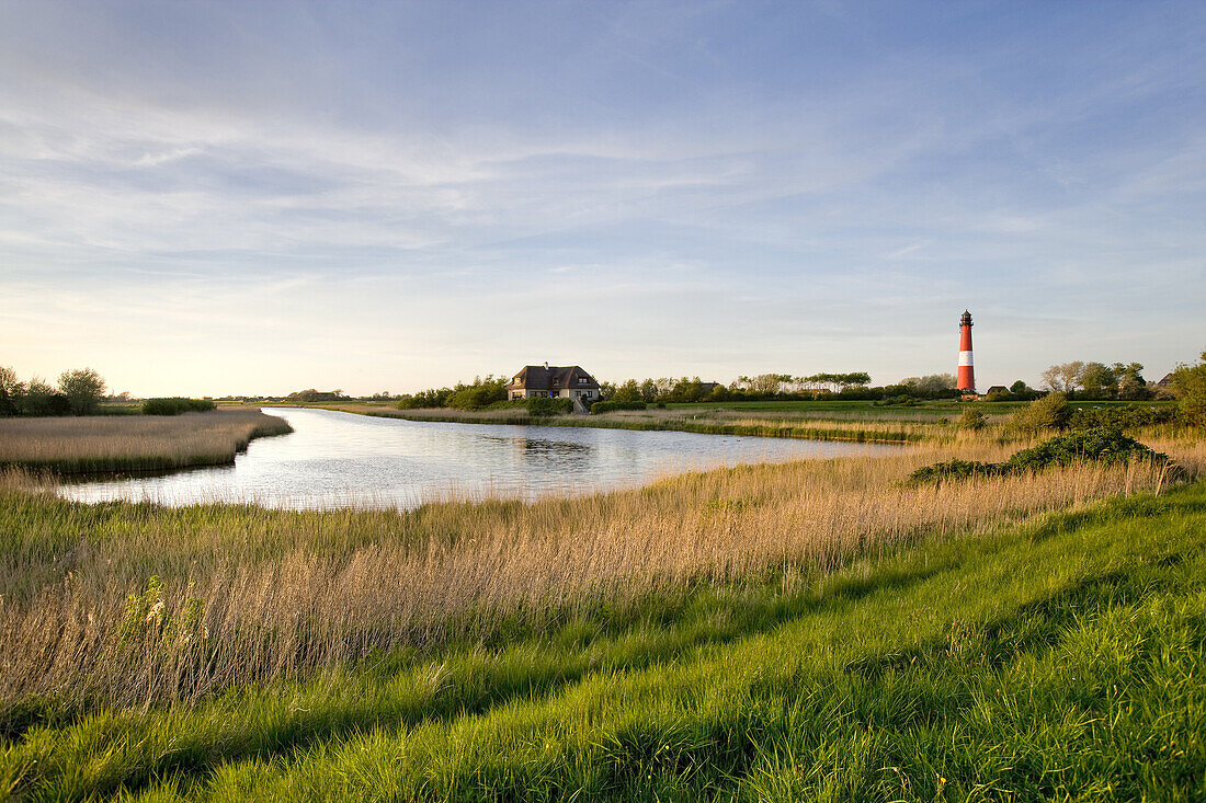 Lighthouse, Pellworm Island, Schleswig-Holstein, Germany