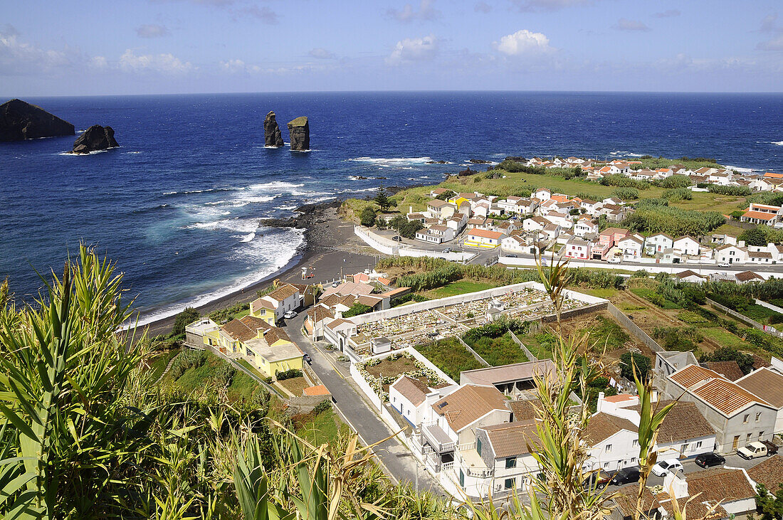Mosteiros an der Westküste, Insel Sao Miguel, Azoren, Portugal