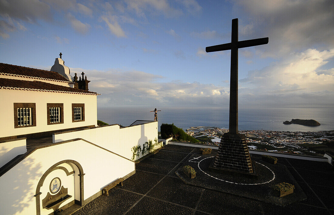 Kirche Nossa Senh.da Paz, Vila Franca do Campo, Südostküste, Insel Sao Miguel, Azoren, Portugal