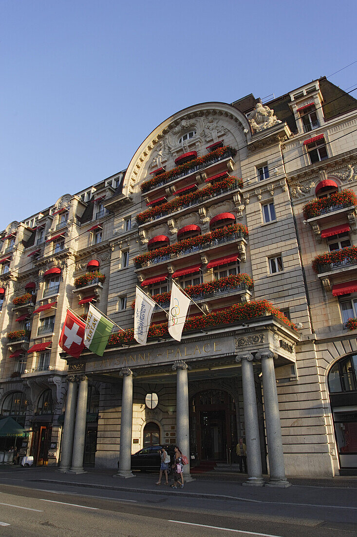 Palace Hotel, Lausanne, Kanton Waadt, Schweiz