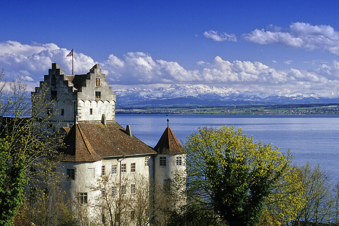 Old Castle, Meersburg, Lake Constance, Baden-Wurttemberg, Germany