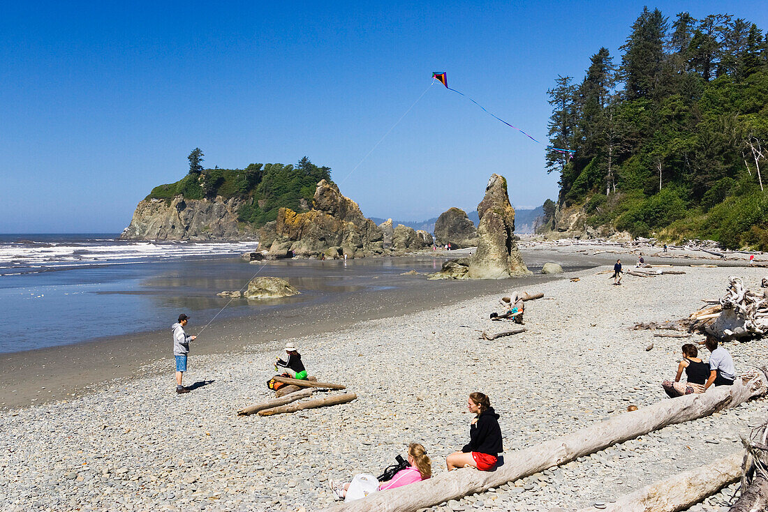 Westküste, Pazifik, Olympic Peninsula, Washington, USA