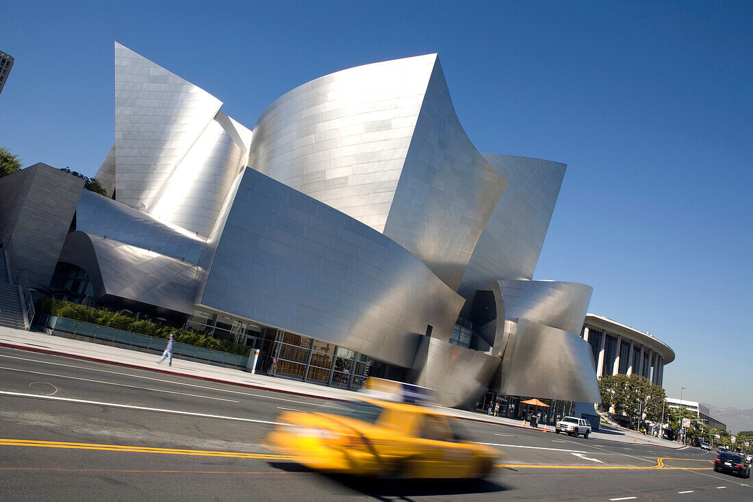 Walt Disney Concert Hall von Architekt Frank Gehry, Downtown Los Angeles, Kalifornien, USA