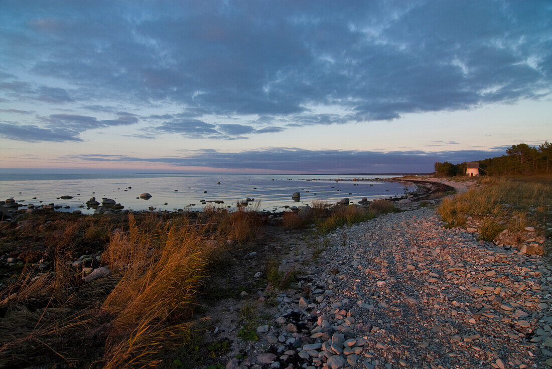 Küstenlandschaft in der Nähe von Djauvik, Gotland, Schweden, Skandinavien, Europa