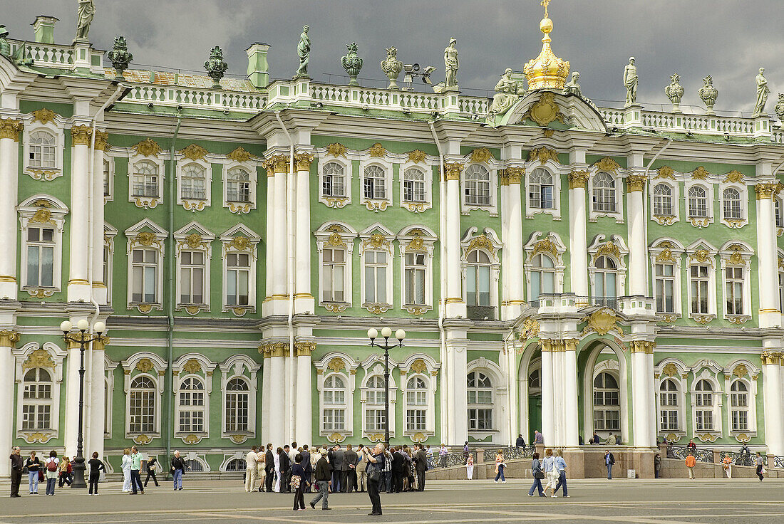 Russia. St. Petersburg. Winter Palace. The Hermitage Museum.