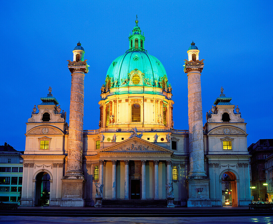 Karlskirche, Vienna. Austria