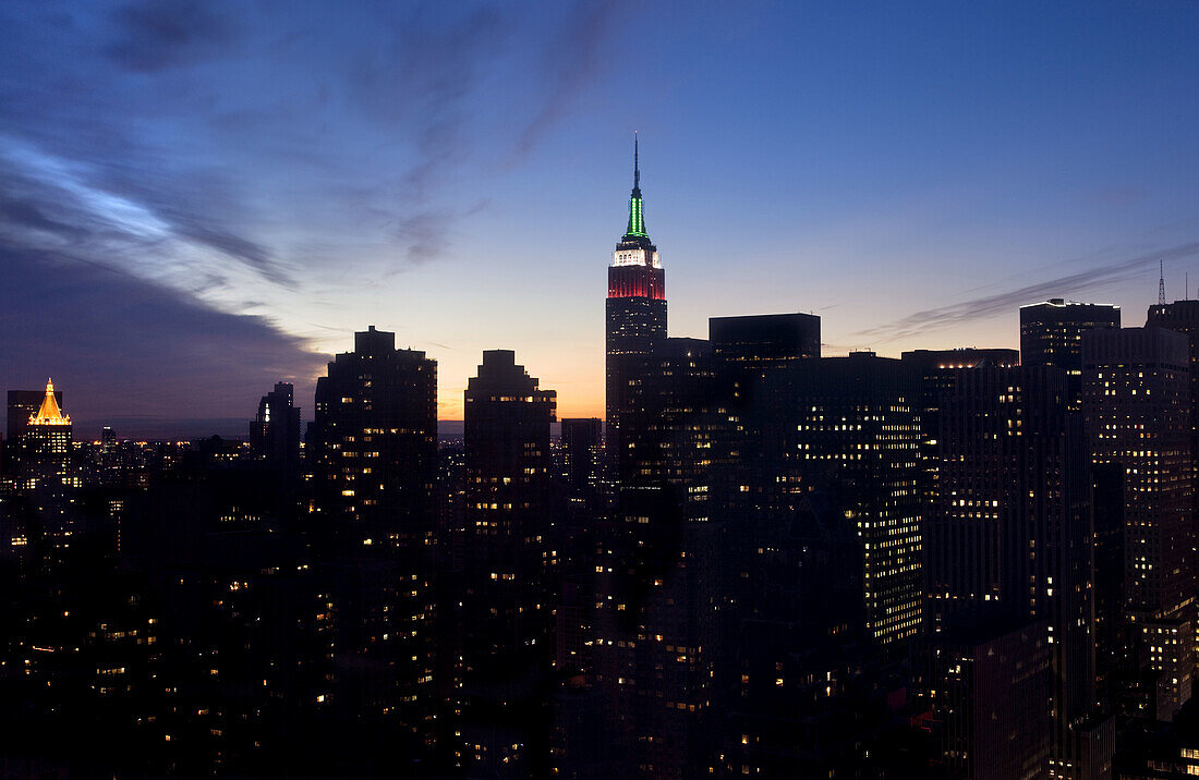 Midtown skyline  Manhattan . New York. USA