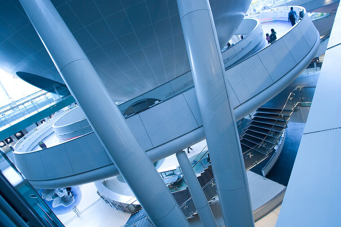 HAYDEN PLANETARIUM. ROSE CENTER. AMERICAN MUSEUM OF NATURAL HISTORY. MANHATTAN. NEW YORK. USA