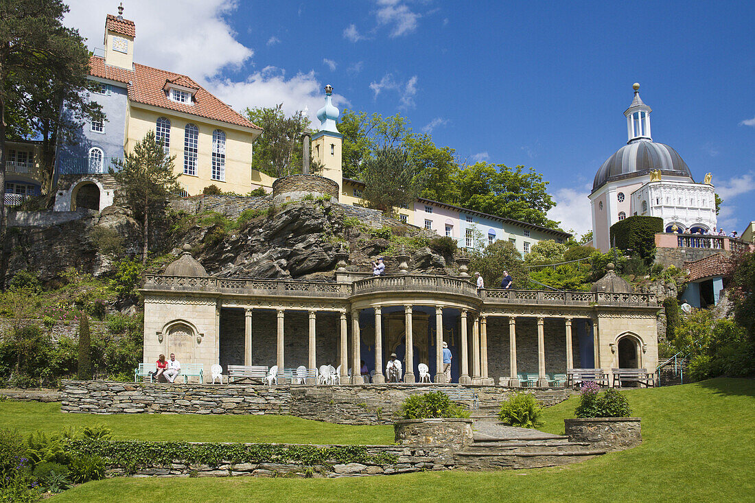 The Bristol Colonnade, Portmeirion, Wales
