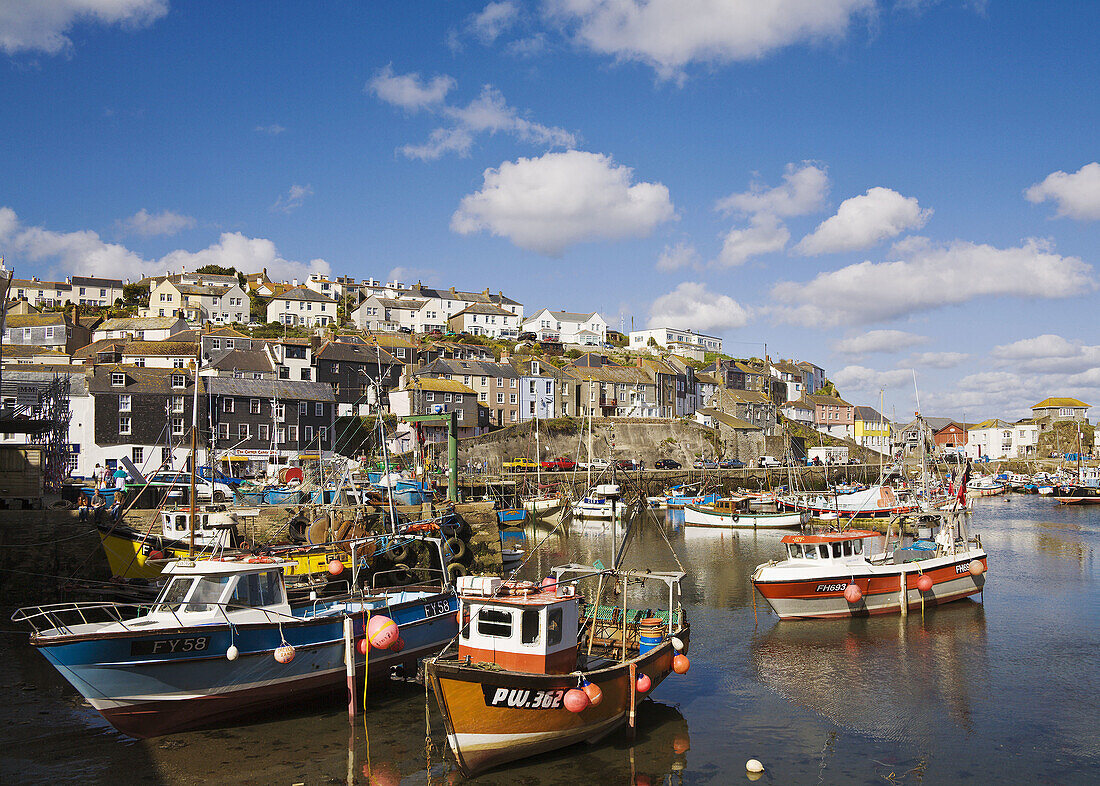 The Harbour, Mevagissy, Cornwall, England