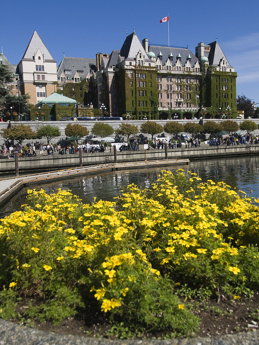 The inner harbour in Victoria, British Columbia, Canada