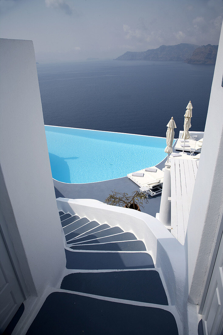 Greece. Cyclades Islands. Santorini. Oia.