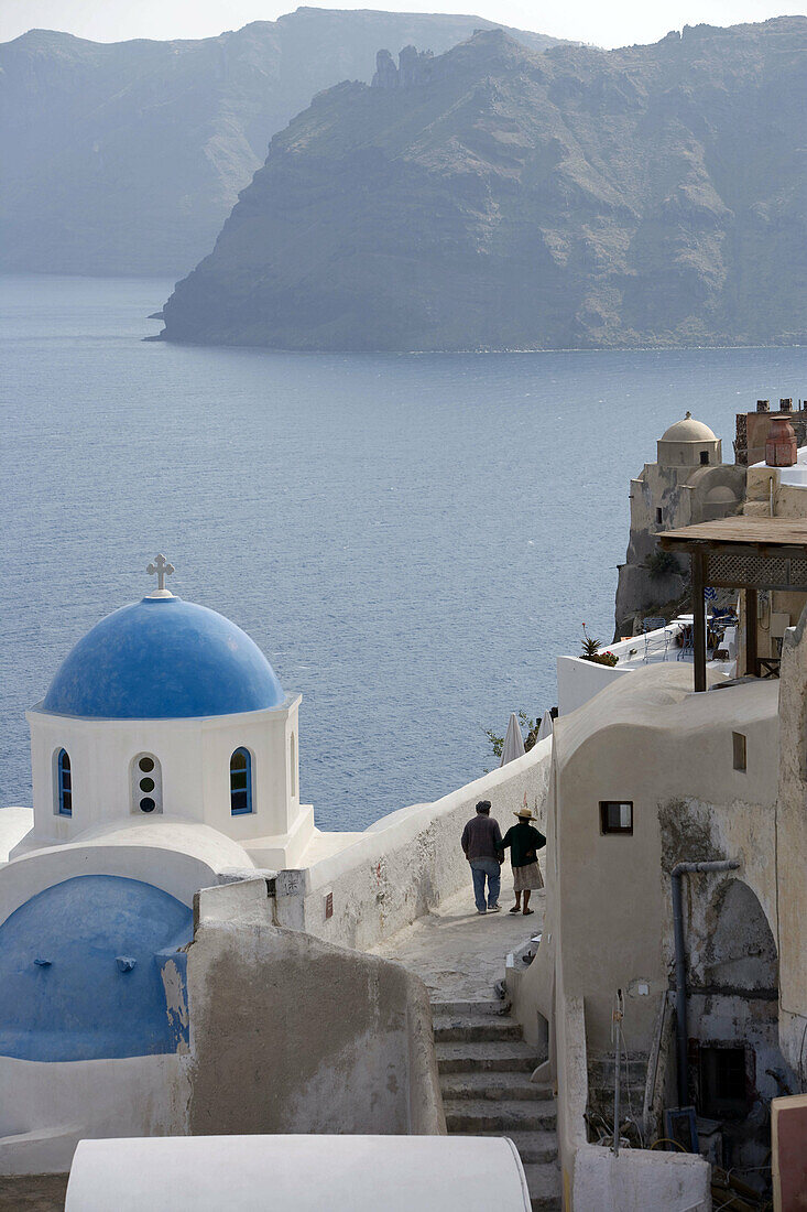 Greece. Cyclades Islands. Santorini. Oia.