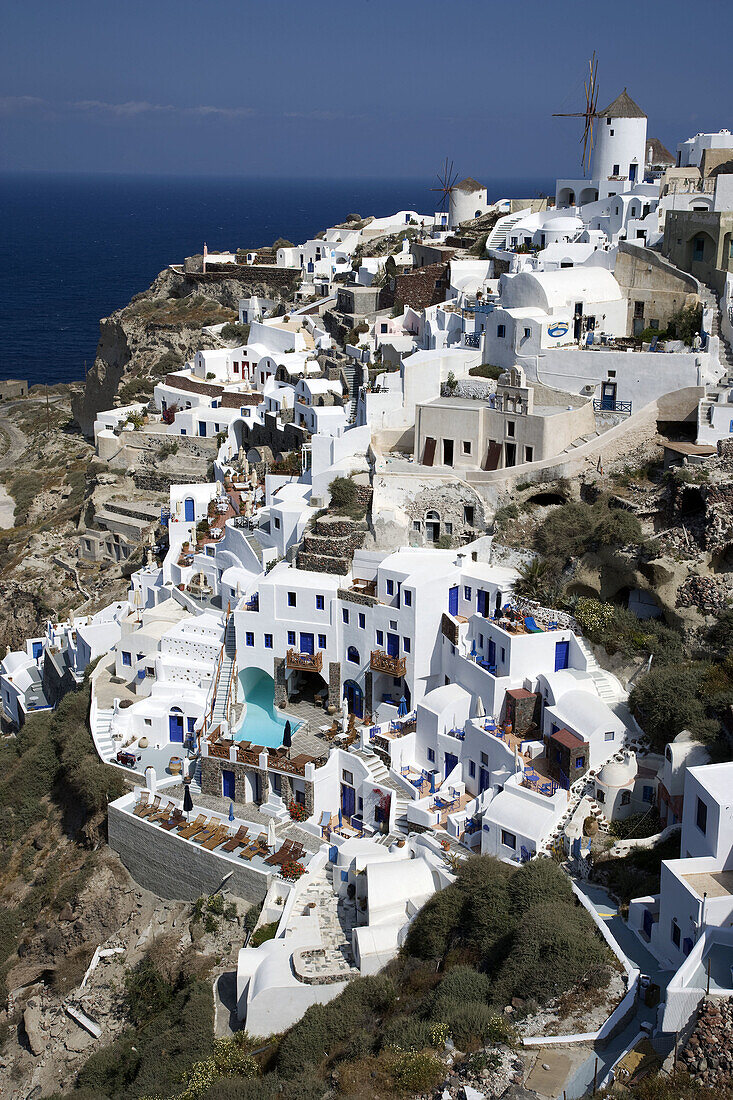 Greece. Cyclades Islands. Santorini. Oia.