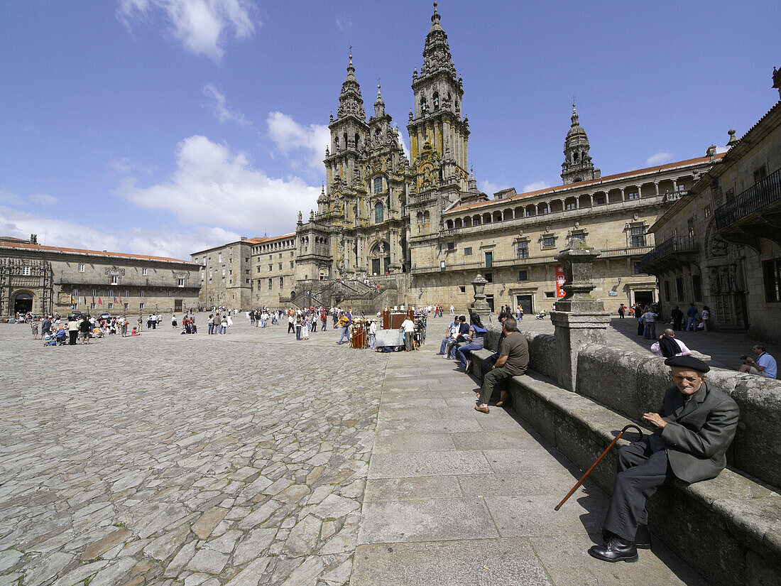 Santiago de Compostela. La Coruña province, Galicia, Spain