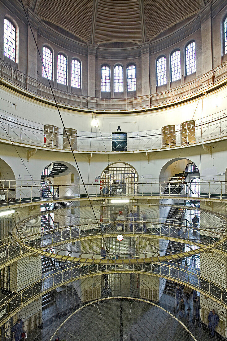 Interior view of the remand prison Moabit, Berlin, Germany, Europe