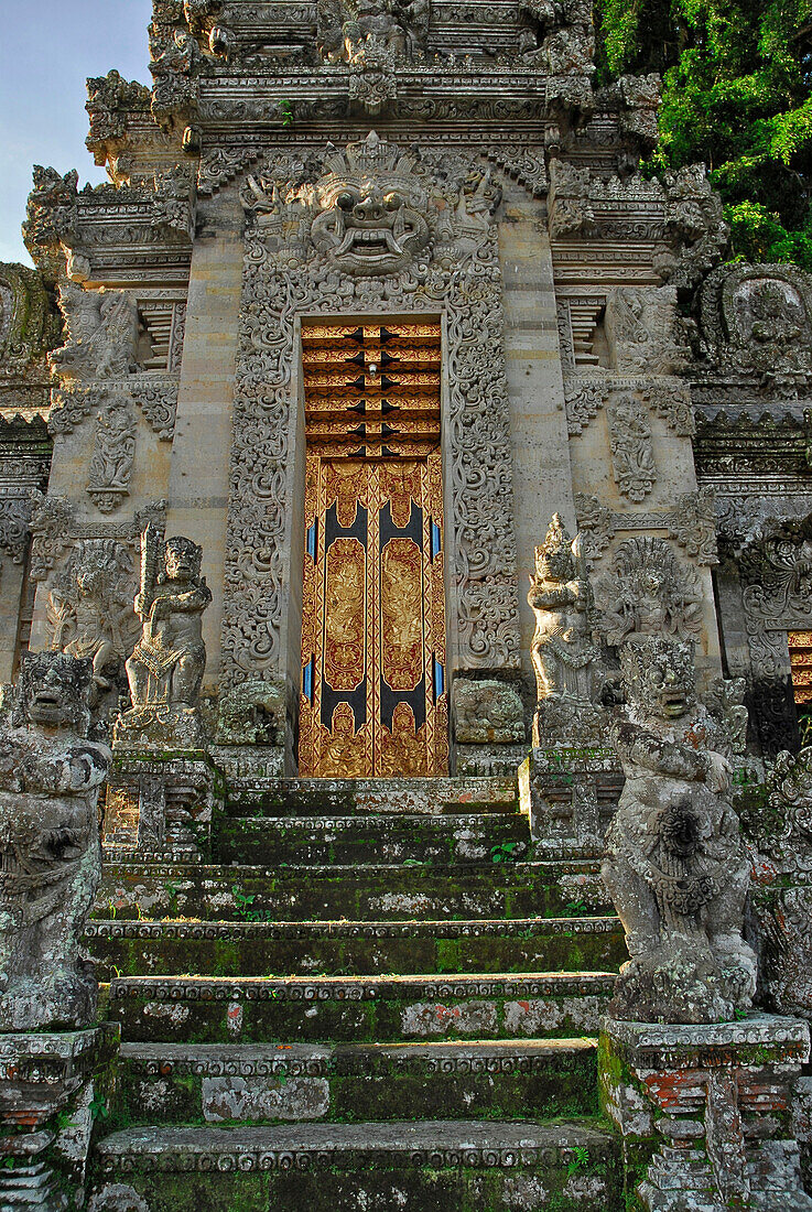 Detail of the Pura Kehen temple, Bangli, Bali, Indonesia, Asia