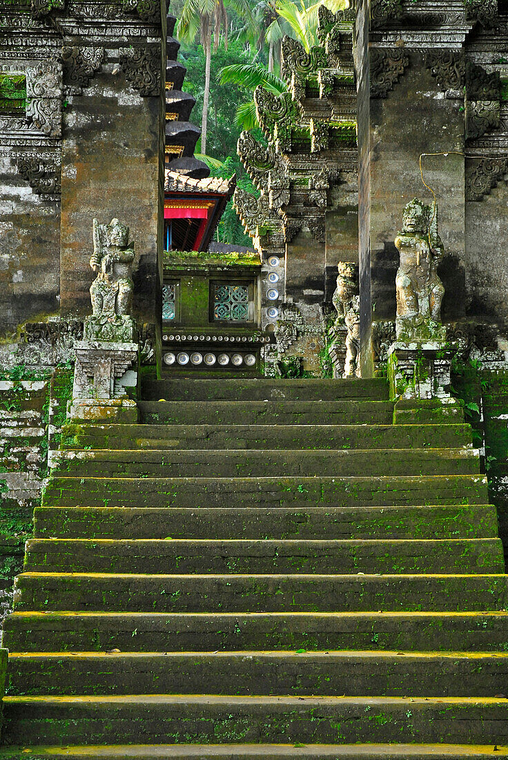 Detail des Tempel Pura Kehen, Bangli, Bali, Indonesien, Asien