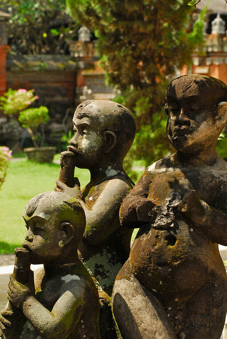 Detail des Bali Museum am Puputan Square, Denpasar, Bali, Indonesien, Asien