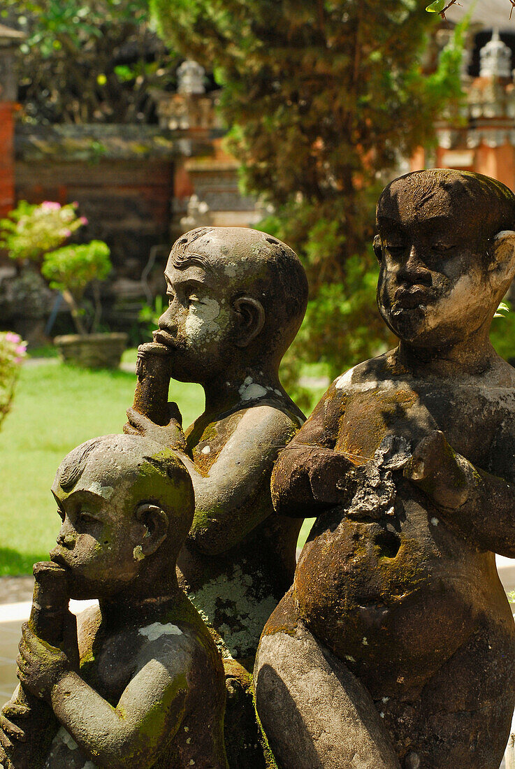 Detail of the Bali museum at Puputan Square, Denpasar, Bali, Indonesia, Asia