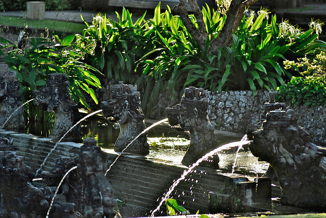 Wasserspeier im Garten des Nusa Dua Beach Hotel, Nusa Dua, Bali, Indonesien, Asien