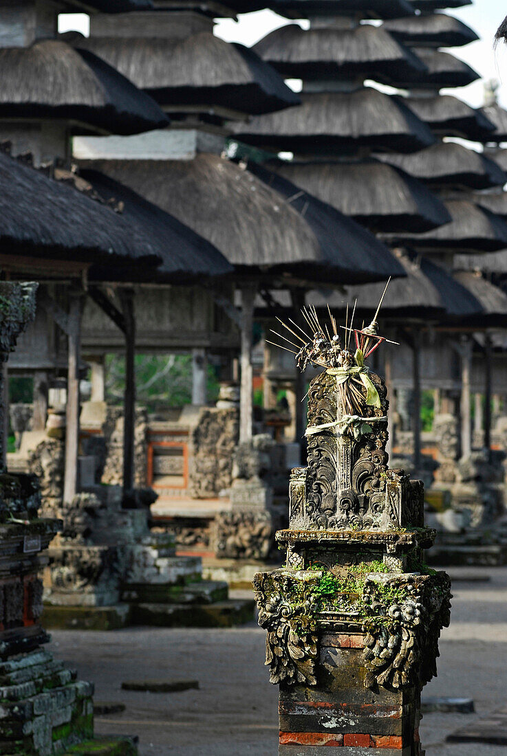 Menschenleerer balinesischer Tempel, Ayun, Mengwi, Süd Bali, Indonesien, Asien