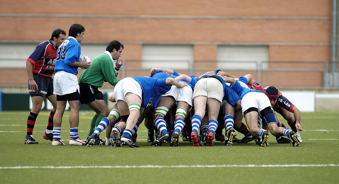 Rugby. Durango. Euskadi. Spain.