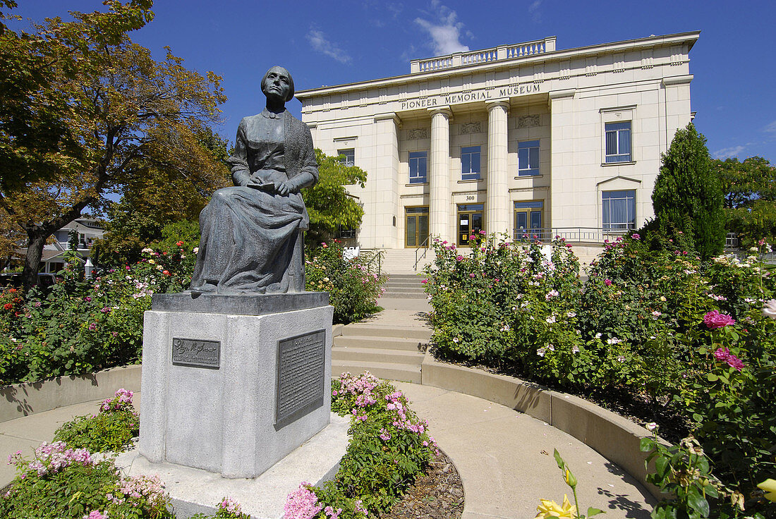 Pioneer Memorial Museum in the Utah capital city of Salt Lake City, Utah, USA