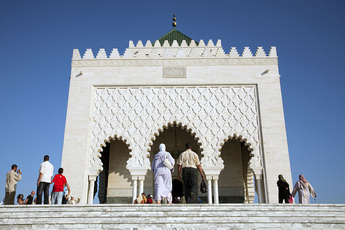 Mohammed V Mausoleum. Rabat. Morocco