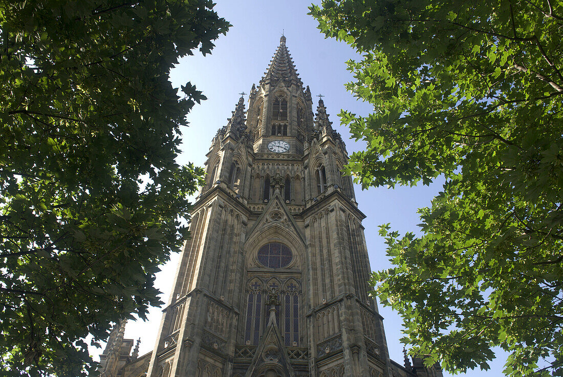 Cathedral, San Sebastian, Guipuzcoa, Euskadi, Spain