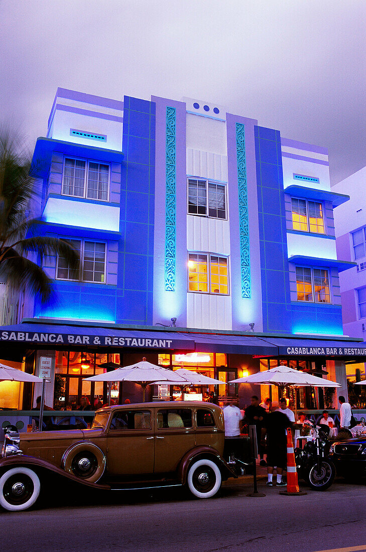 Art deco district, South Beach, Miami Beach. Florida, USA