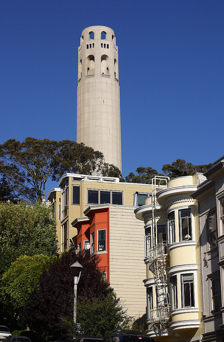 Coit Tower, San Francisco, California, USA.