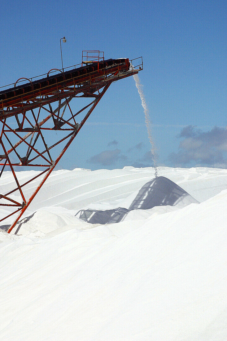 Salt industry, Guerrero Negro, Baja California Sur, Mexico