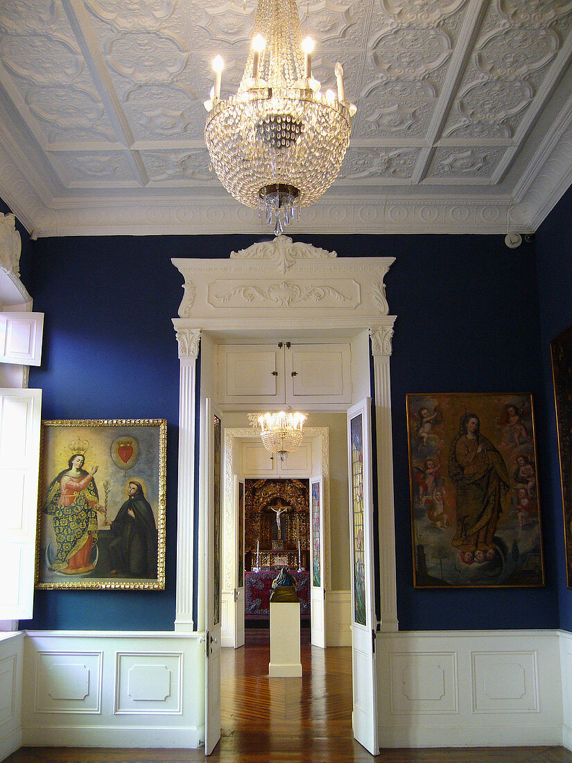 Interior of Pedro de Osma Museum, Lima, Peru