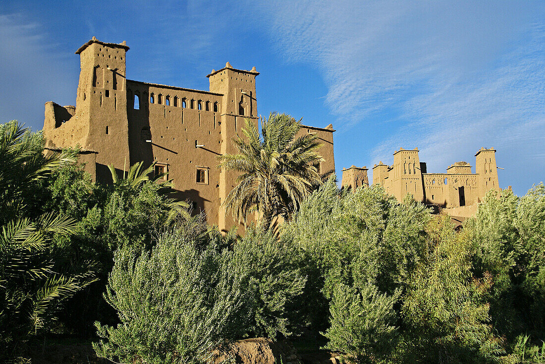 Kasbah von Aït Benhaddou (S.XVI). Atlas. Marokko