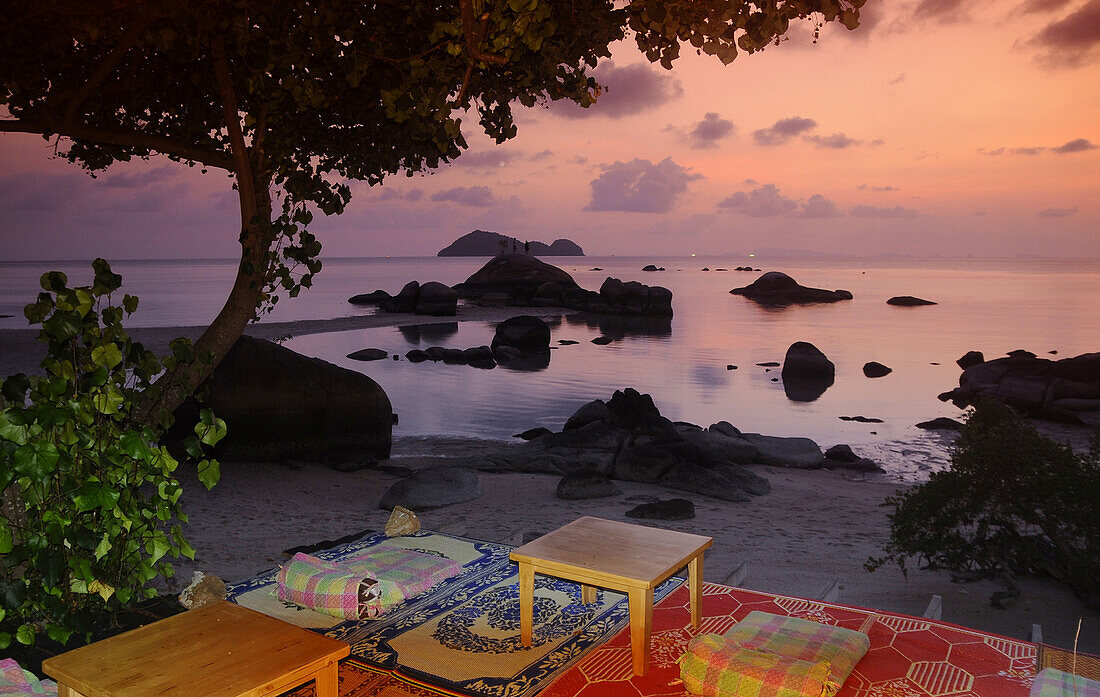 Laem Hin Lok Beach, Westküste, Ko Phangan, Ko Pha Ngan, Thailand