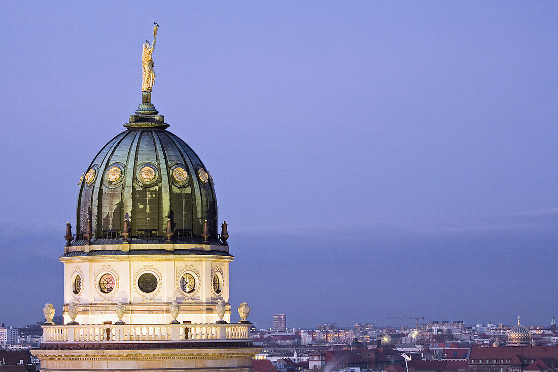 Kuppel, Französischer Dom am Gendarmenmark, Berlin, Deutschland