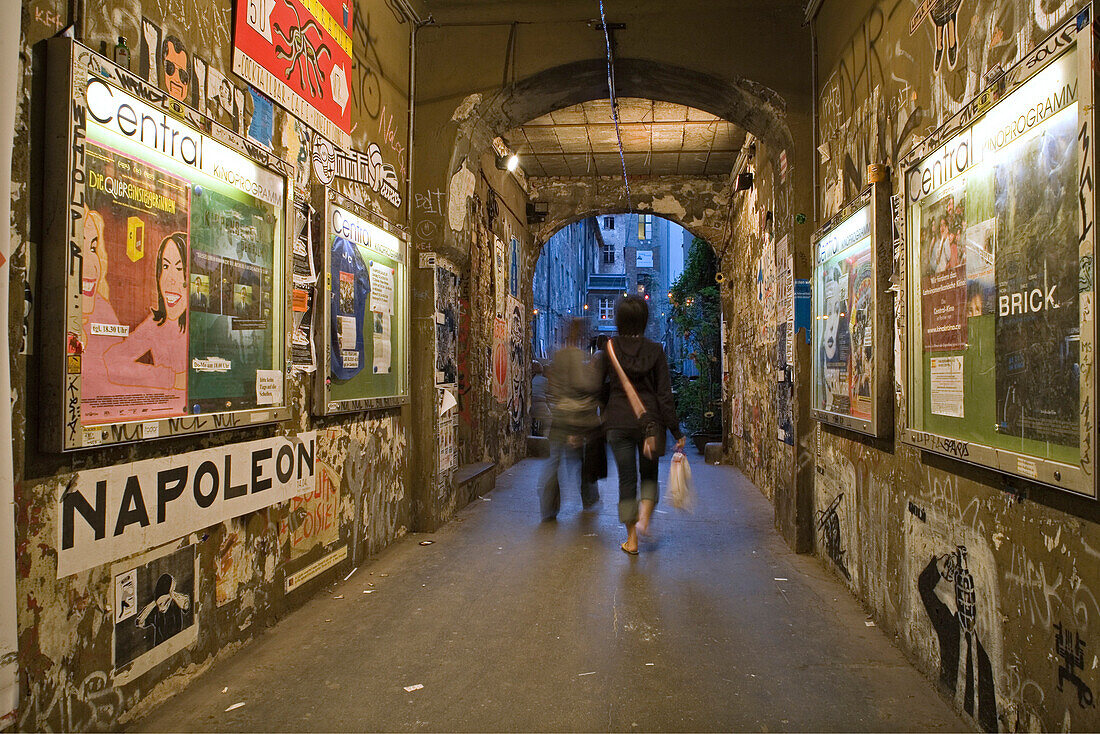 The Hackescher Markt, Hacke Market, end of the Oranienburger Strasse, Berlin