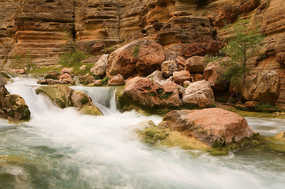 United States, US, Arizona, Grand Canyon National Park, Colorado River, Havasu Creek.