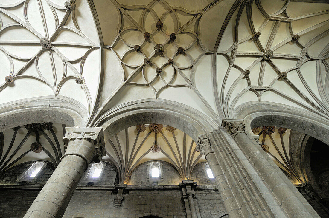 Romanesque cathedral of San Pedro (11th century). Jaca. Jacetania. Huesca province, Aragon. Spain.
