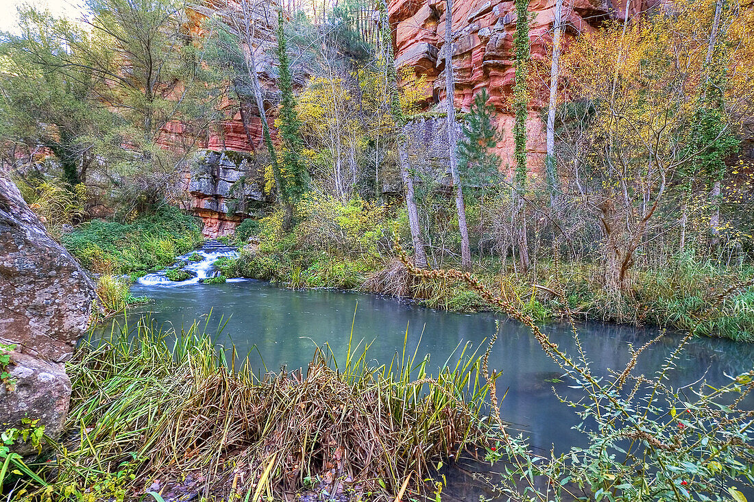 Gallo River. Guadalajara province, Spain