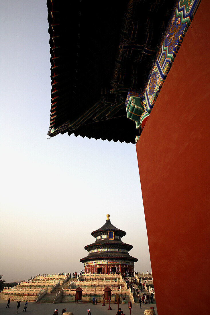 Qinian Hall (Hall of Prayer for good harvest) of Temple of Heaven. Beijing. China