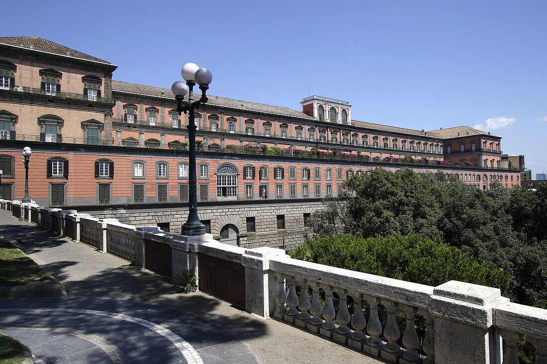 The Royal Palace. Naples. Campania. Italy