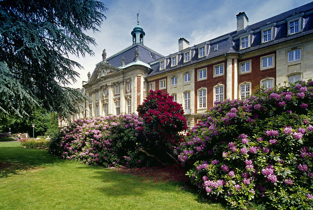 Fürstbischöfliches Schloss, Münster, Nordrhein-Westfalen, Deutschland